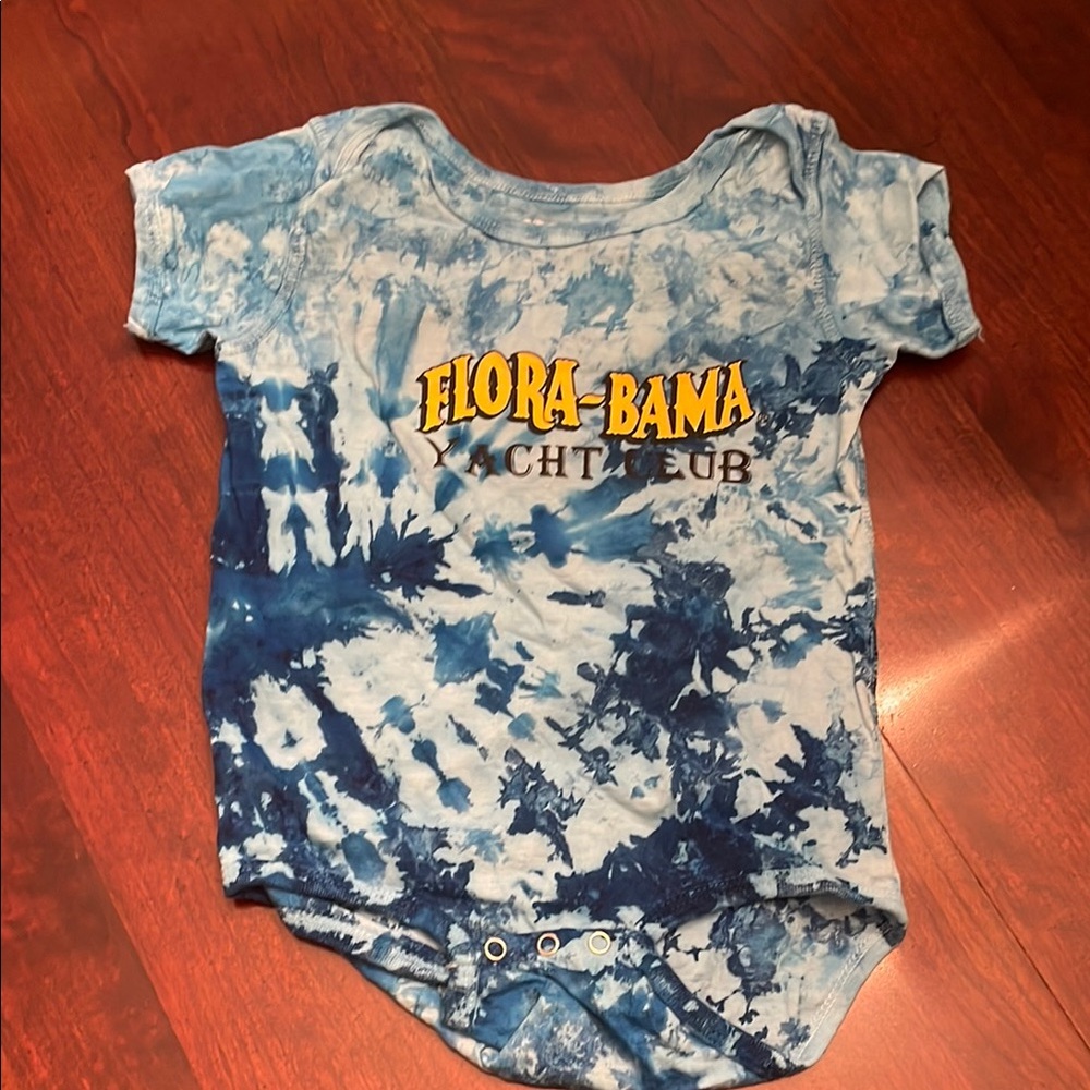 Kids Blue Tie-Dye Shirt